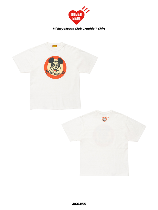 Human Made Mickey Mouse Club Graphic T-Shirt