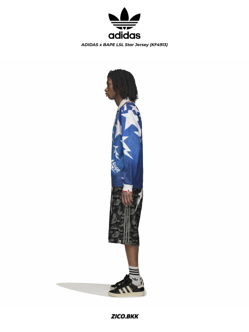 ADIDAS x BAPE LSL Star Jersey (KF4913)
