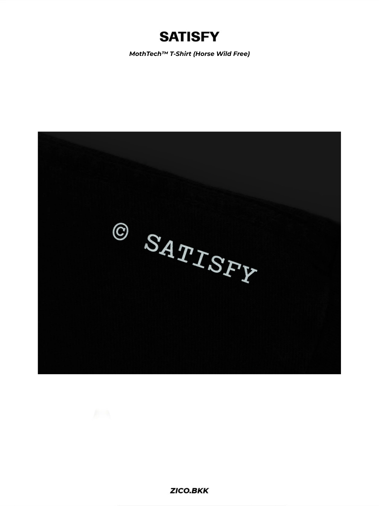 Satisfy MothTech™ T‑Shirt (Horse Wild Free)