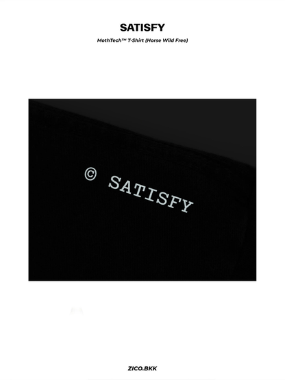 Satisfy MothTech™ T‑Shirt (Horse Wild Free)