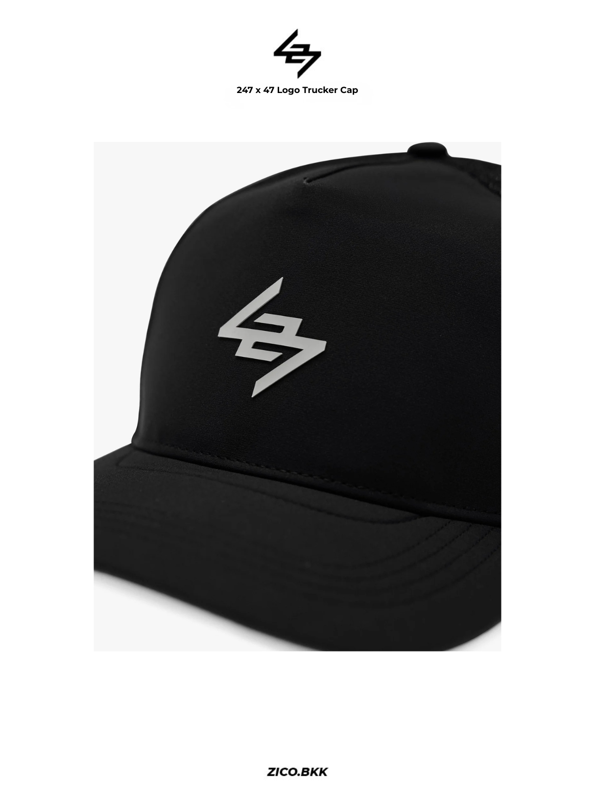 Represent 247 x 47 Logo Trucker Cap