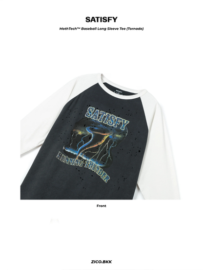 Satisfy MothTech™ Baseball Long Sleeve Tee (Tornado)