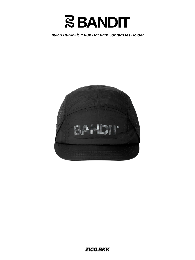 Bandit Nylon HumoFit™ Run Hat with Sunglasses Holder