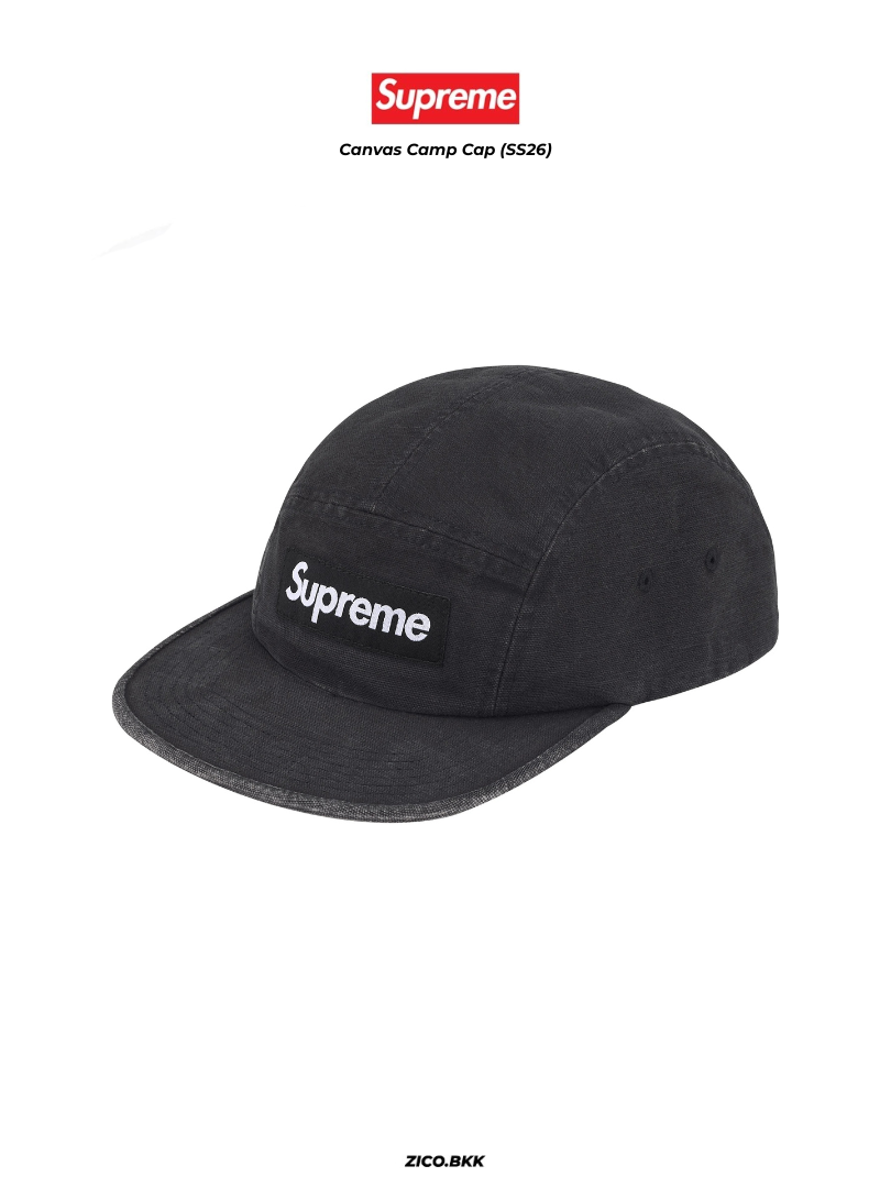Supeme Canvas Camp Cap (SS26)