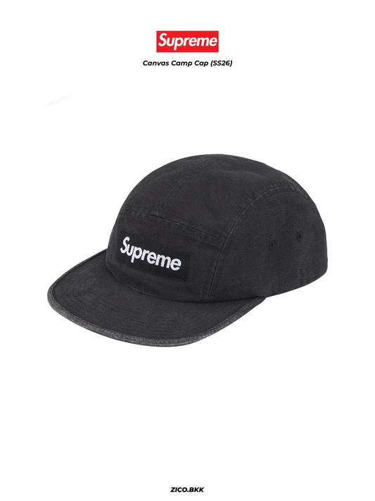 Supreme Canvas Camp Cap (SS26) - Supreme Cap | ZICO.BKK