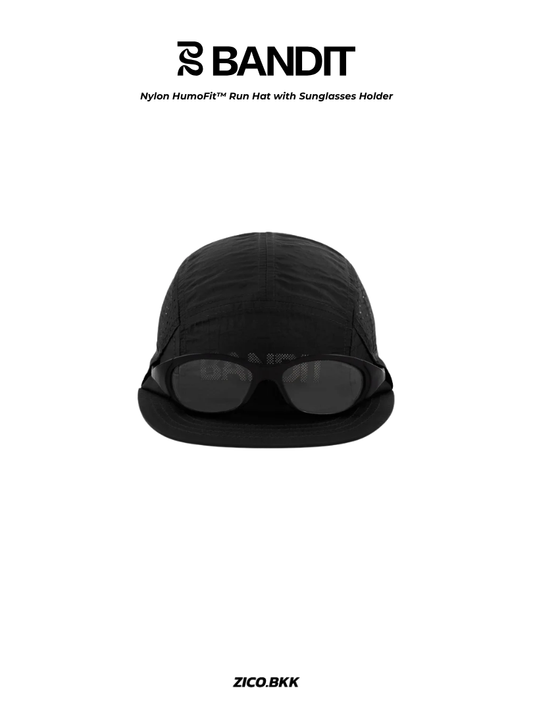 Bandit Nylon HumoFit™ Run Hat with Sunglasses Holder