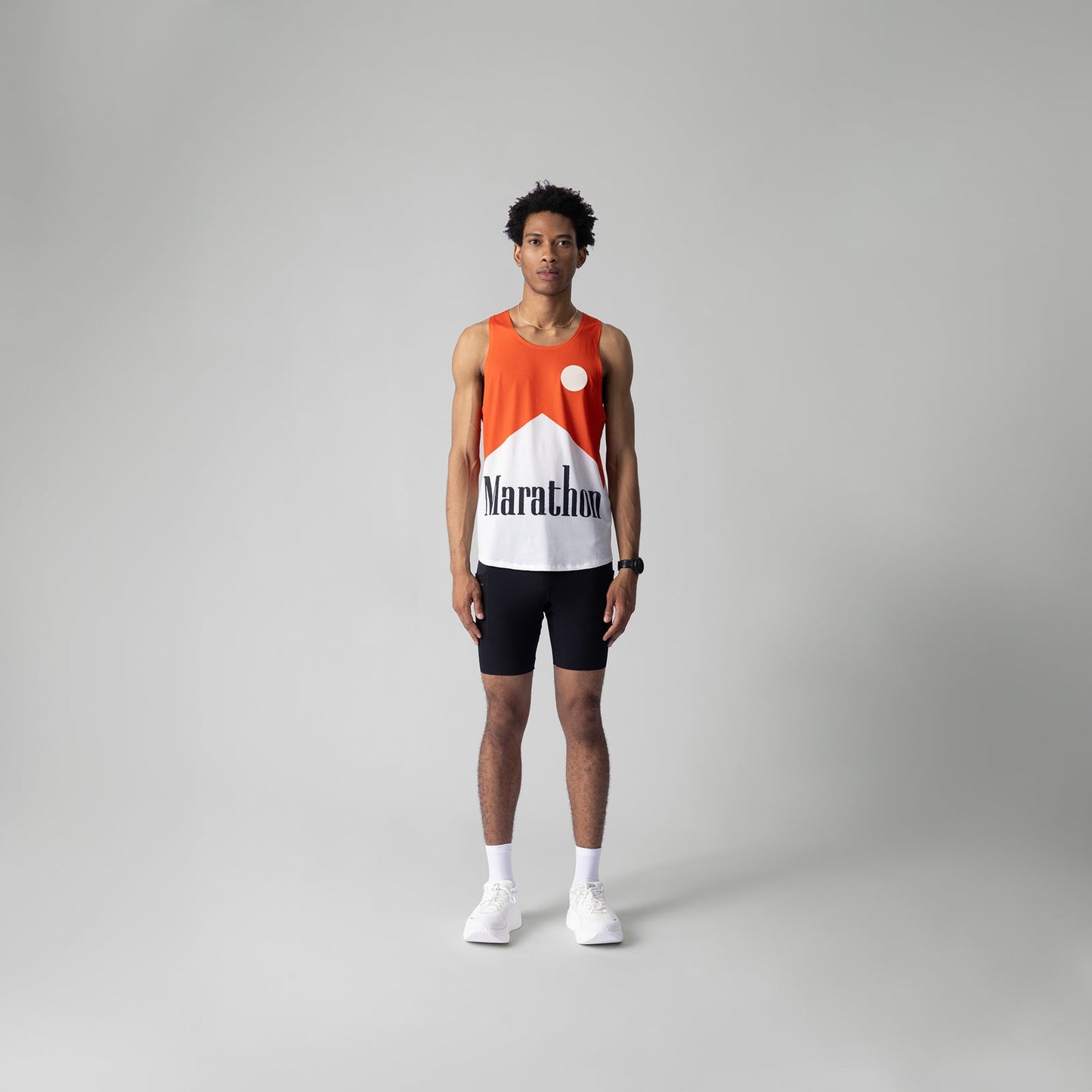 Participation Marathon Red V2 Singlet detail 2 - ZICO.BKK