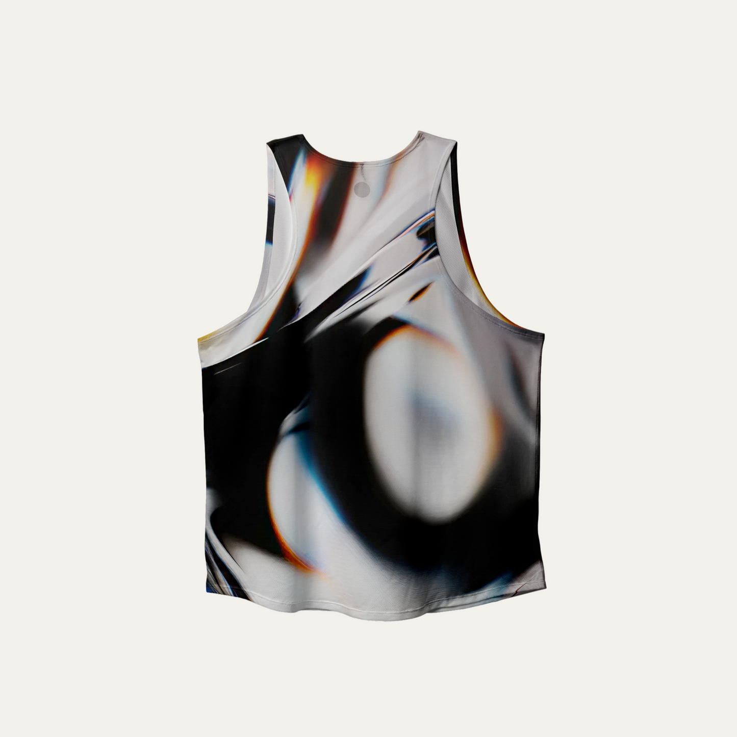 Participation White Glass Singlet back - ZICO.BKK