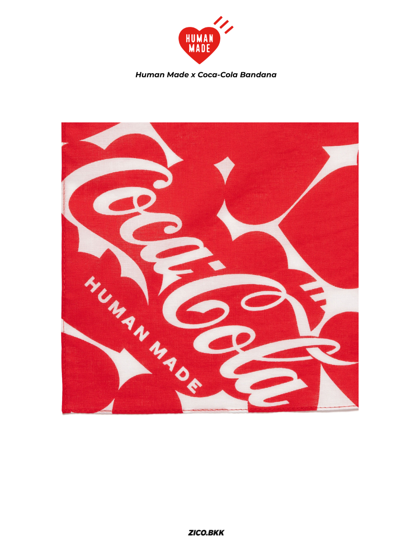 Human Made x Coca-Cola Bandana (XX31GD027) - Human Made Bandana | ZICO.BKK