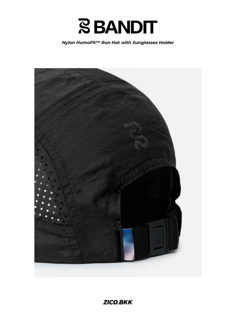 Bandit Nylon HumoFit™ Run Hat with Sunglasses Holder