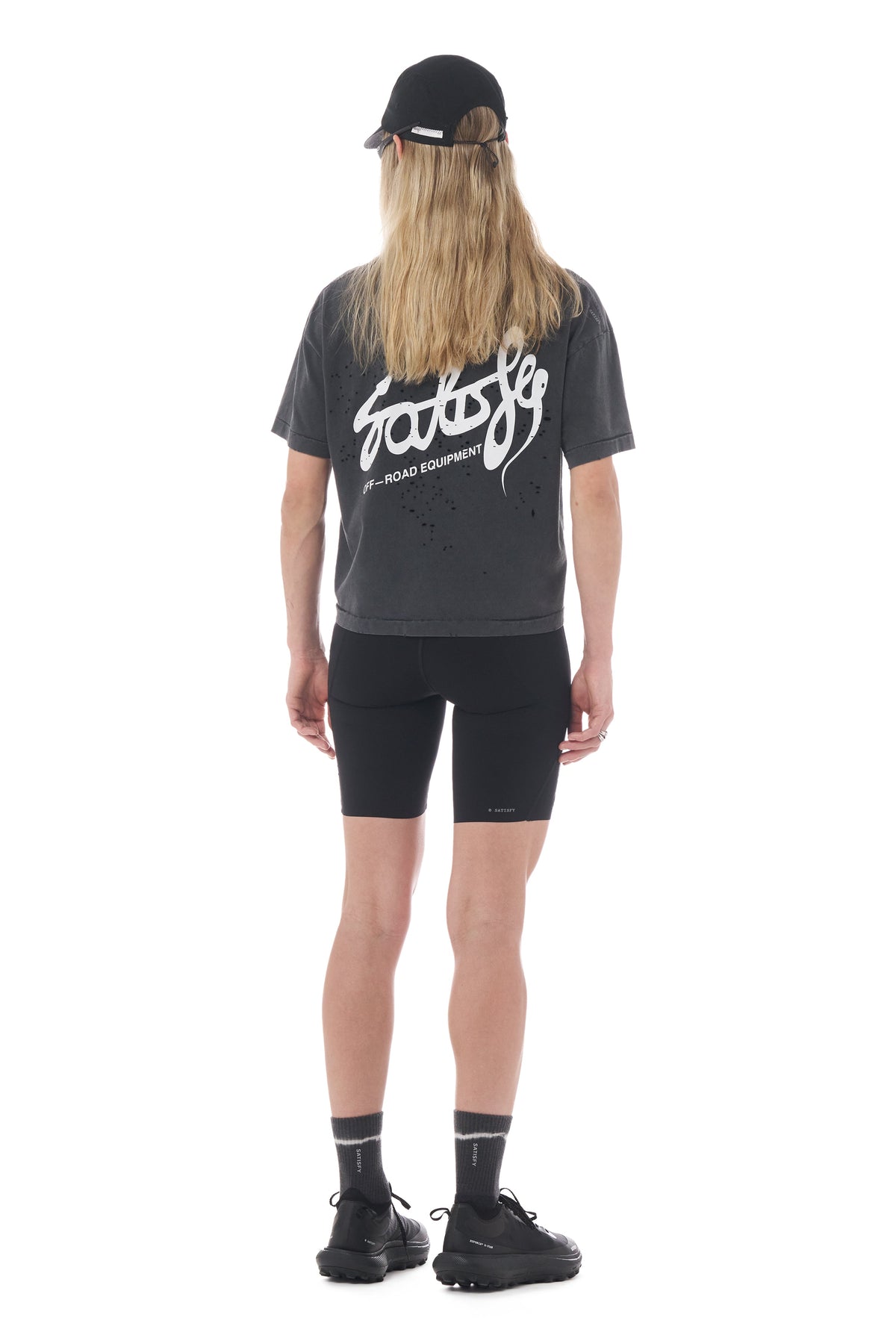Satisfy MothTech T-Shirt Women's - Aged Black (21002-00A35) - original official view 9