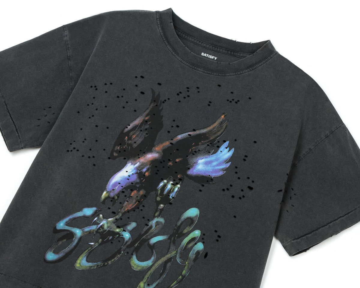 Satisfy MothTech T-Shirt Women's - Aged Black (21002-00A35) - original official view 3