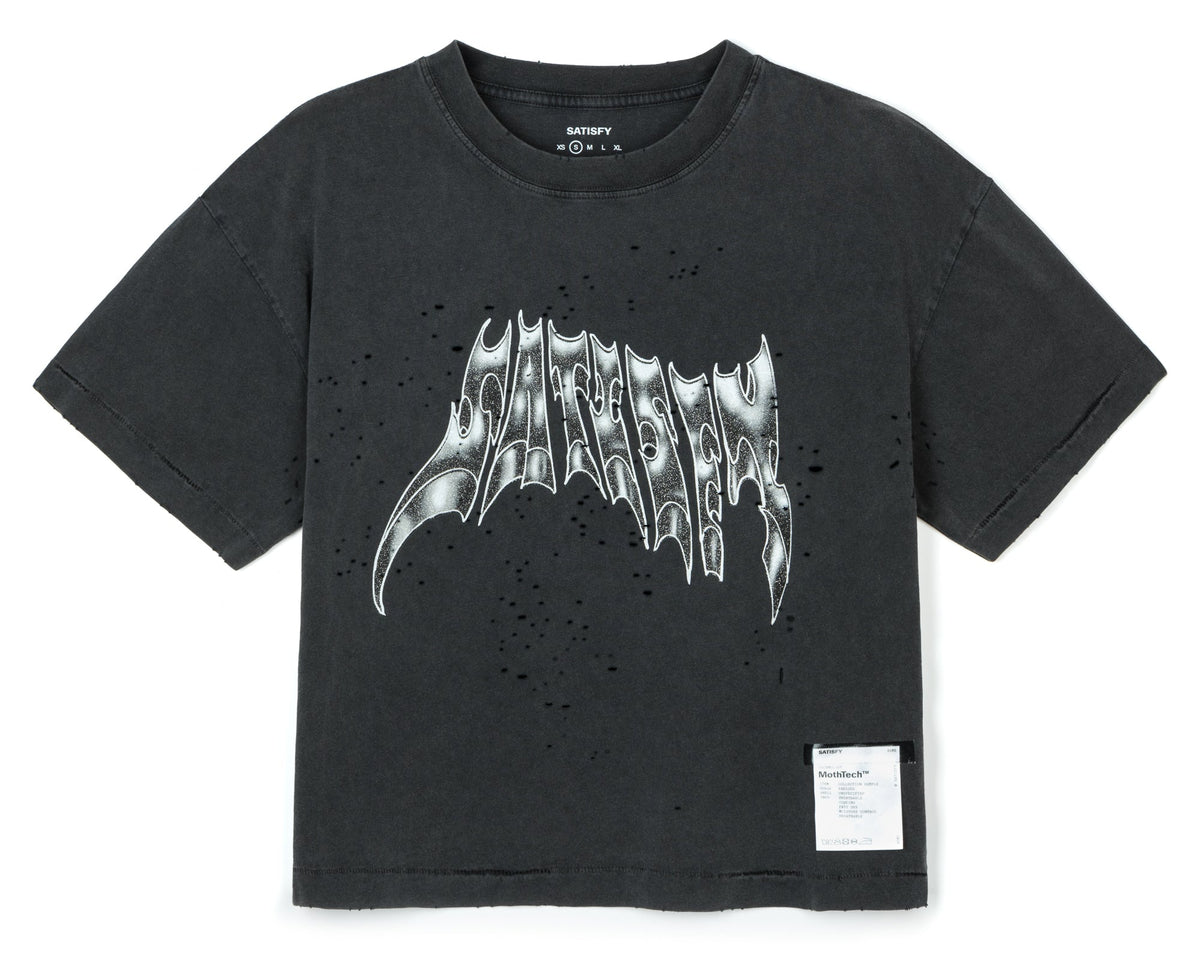 Satisfy MothTech T-Shirt Women's - Aged Black (21002-00A38) - original official view 1