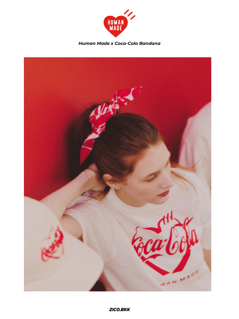 Human Made x Coca-Cola Bandana (XX31GD027) - Human Made Bandana | ZICO.BKK