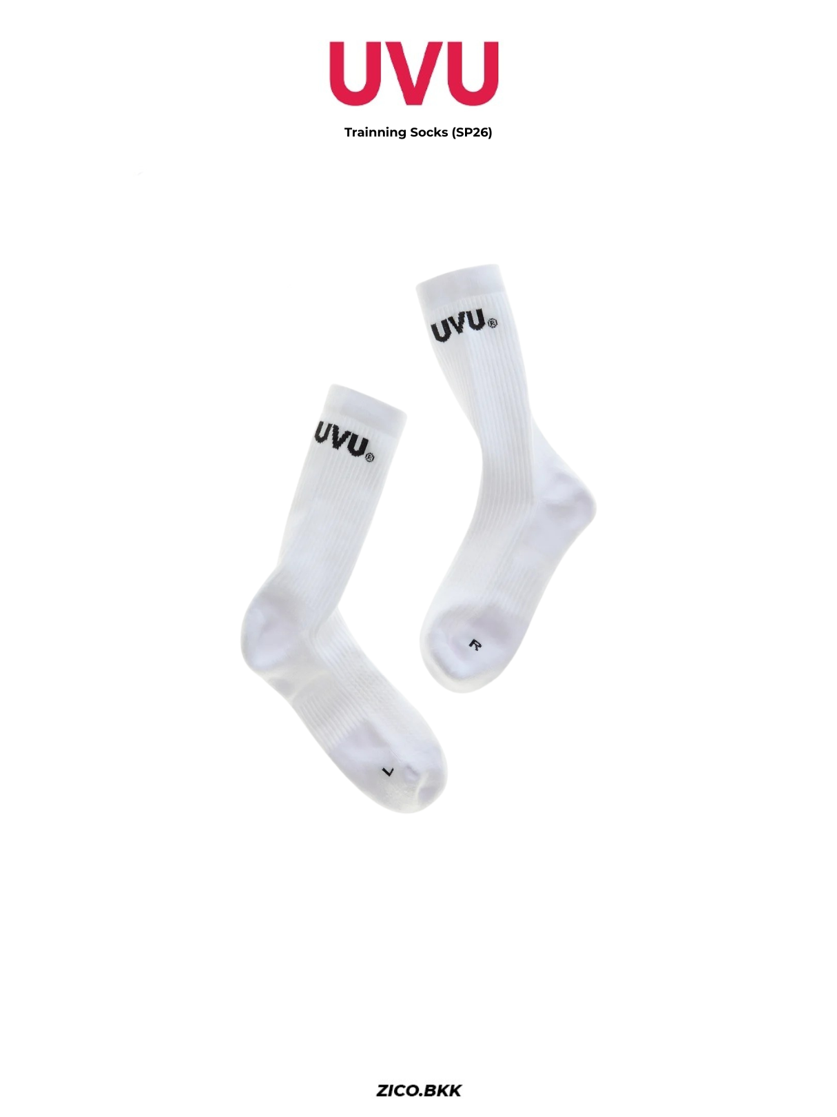 UVU Training Sock (SP26) - UVU Running Socks | ZICO.BKK