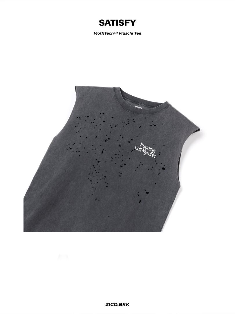 Satisfy MothTech™ Muscle Tee - Satisfy Running T-Shirt | ZICO.BKK