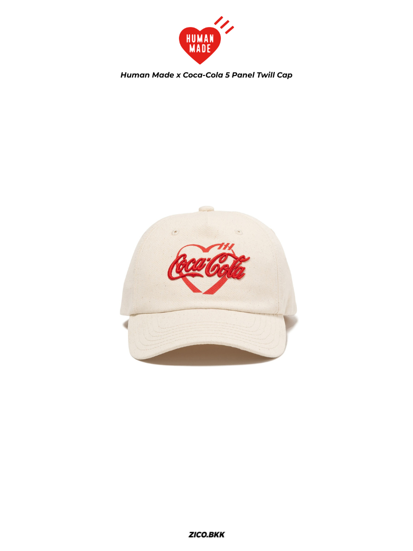 Human Made x Coca-Cola 5 Panel Twill Cap (XX31GD021)