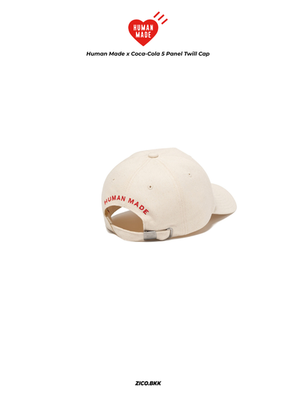 Human Made x Coca-Cola 5 Panel Twill Cap (XX31GD021)