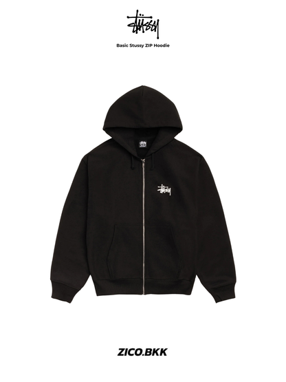 Stussy Basic Stussy ZIP Hoodie