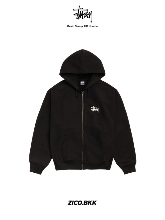 Stussy Basic Stussy ZIP Hoodie