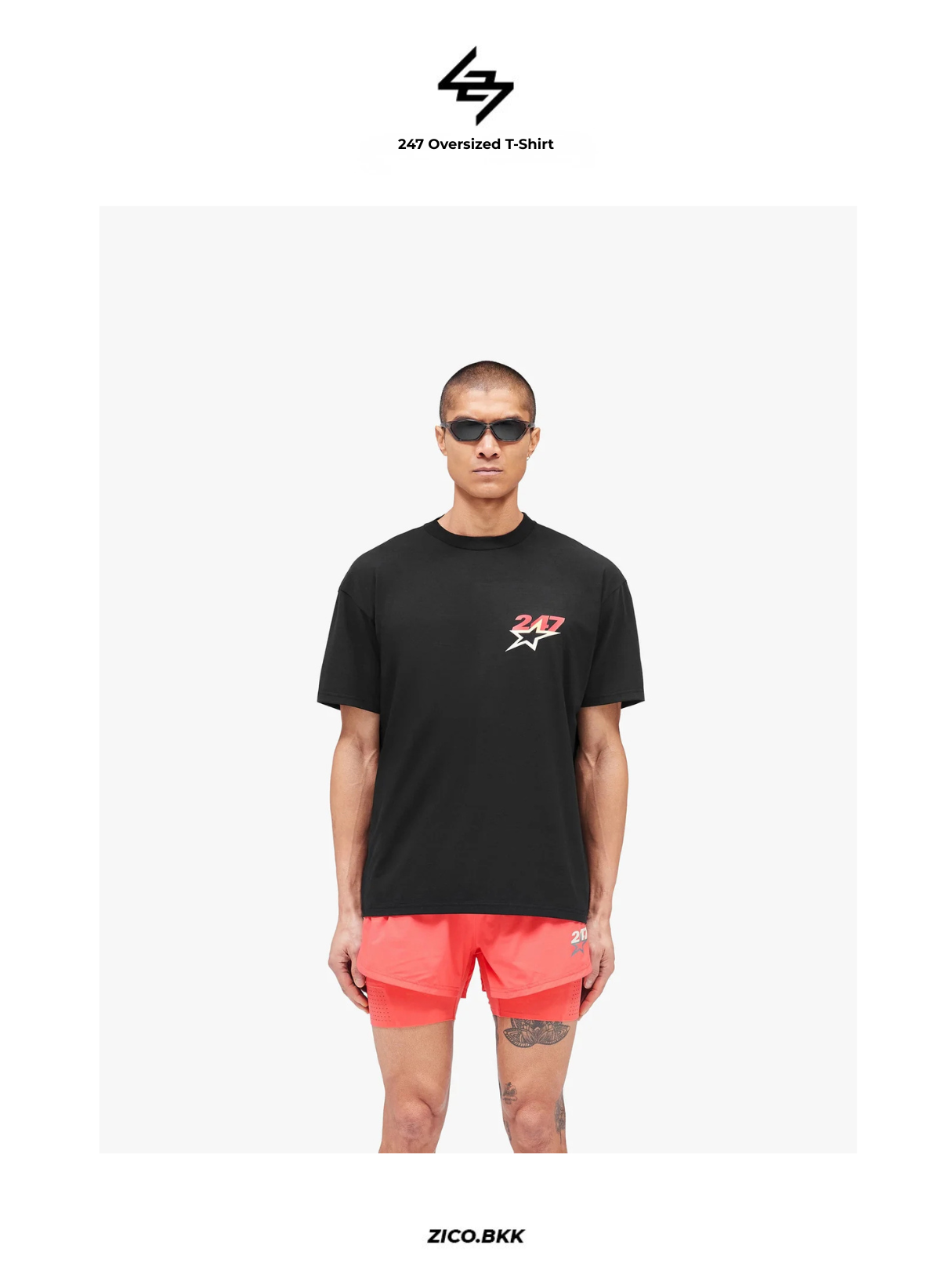 Represent Team 247 Star Oversized T-Shirt - Represent T-Shirt | ZICO.BKK