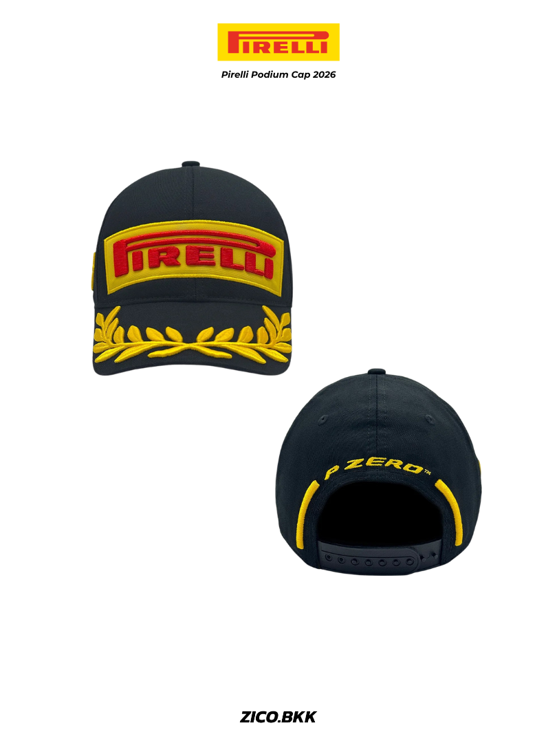 Pirelli Podium Cap 2026 - Pirelli Cap | ZICO.BKK