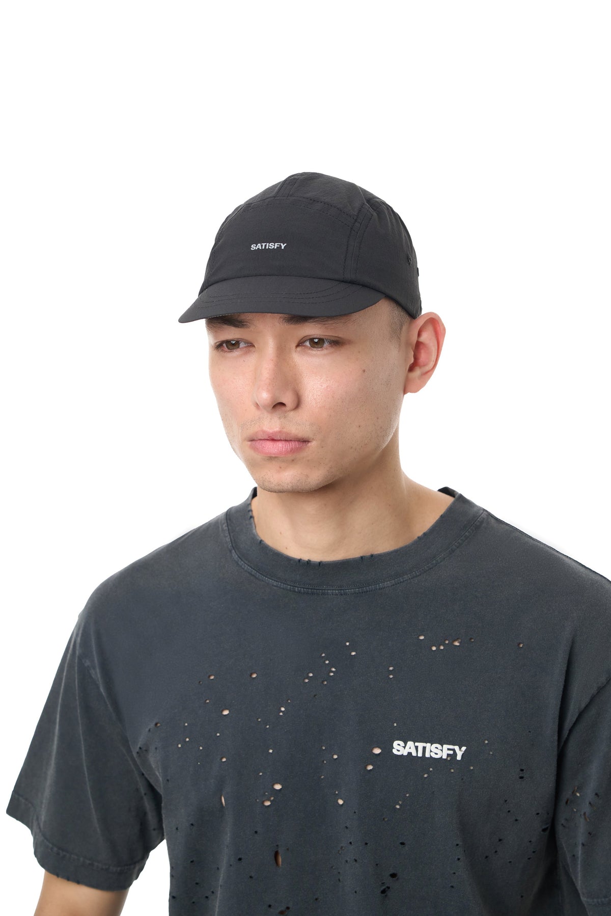Satisfy AmbientWarp Cordura Trail Cap - Black - original official view 9