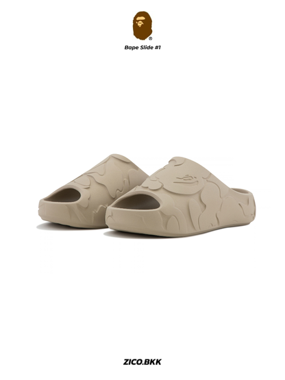 Bape Slide #1 (Black/Beige)