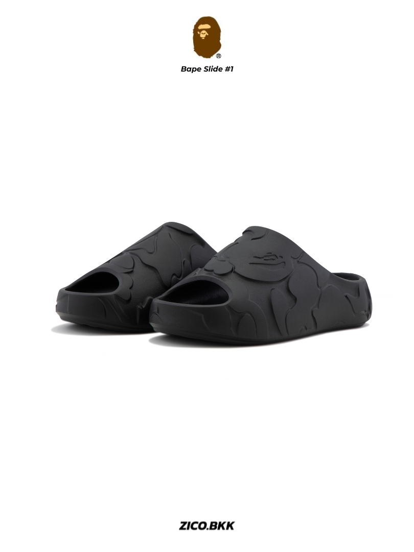 Bape Slide #1 (Black/Beige)