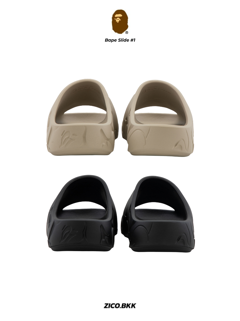 Bape Slide #1 (Black/Beige)