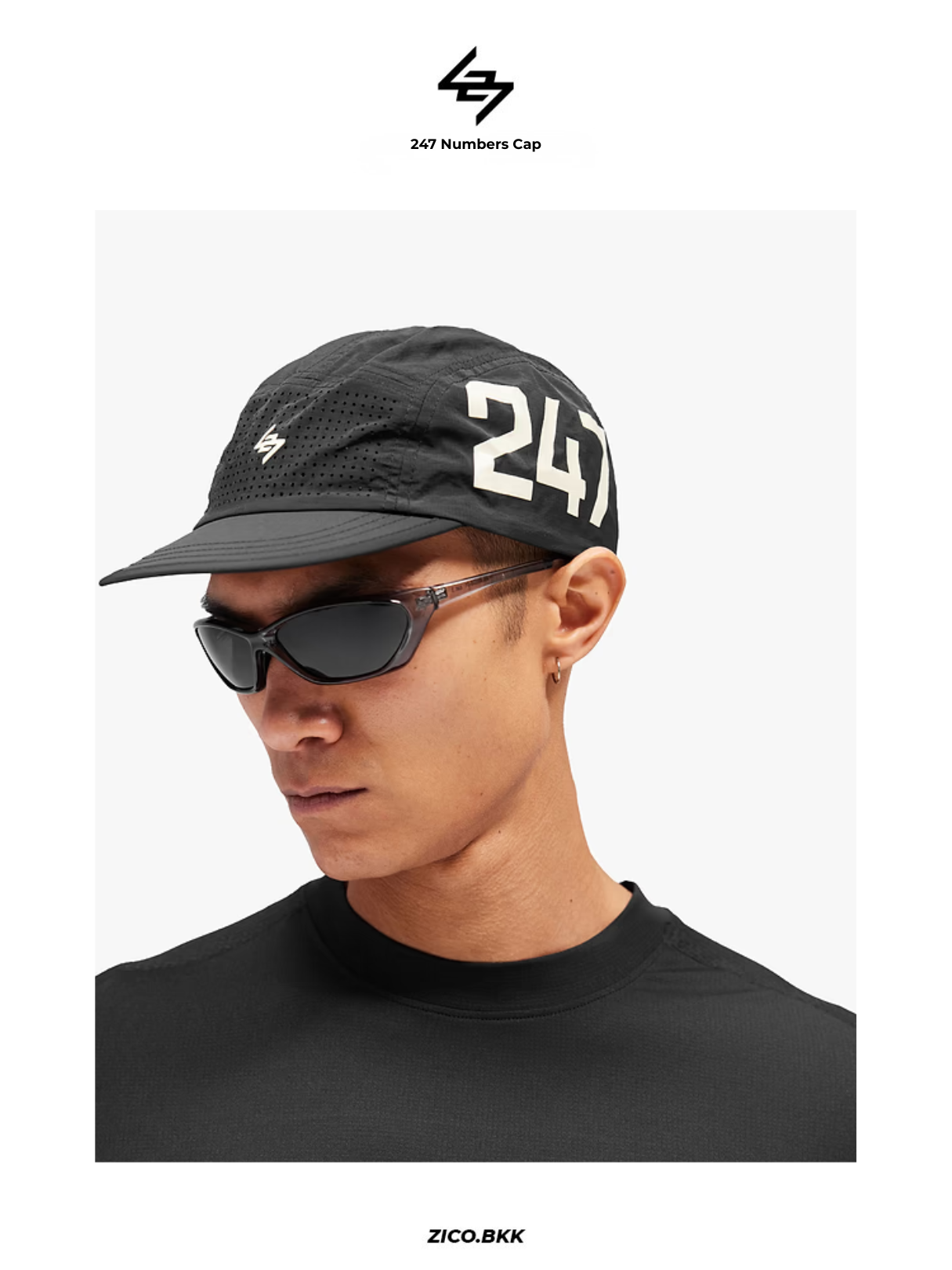 Represent 247 Numbers Cap – Technical 5-Panel Running & Training Hat - Represent Running Cap | ZICO.BKK