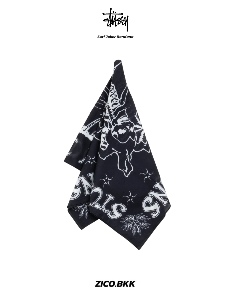 Stussy Surf Joker Bandana