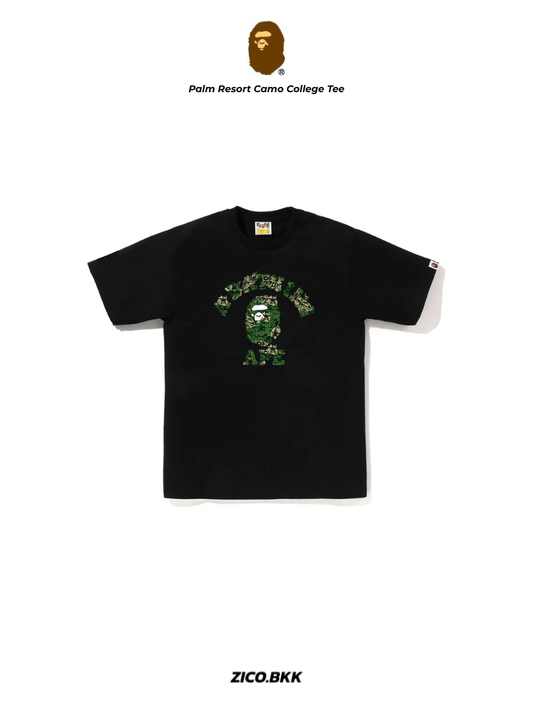 Bape Palm Resort Camo College Tee