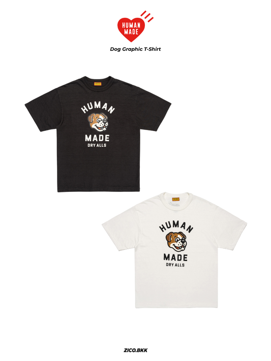Human Made Dog Graphic T-Shirt (HM31TE011)
