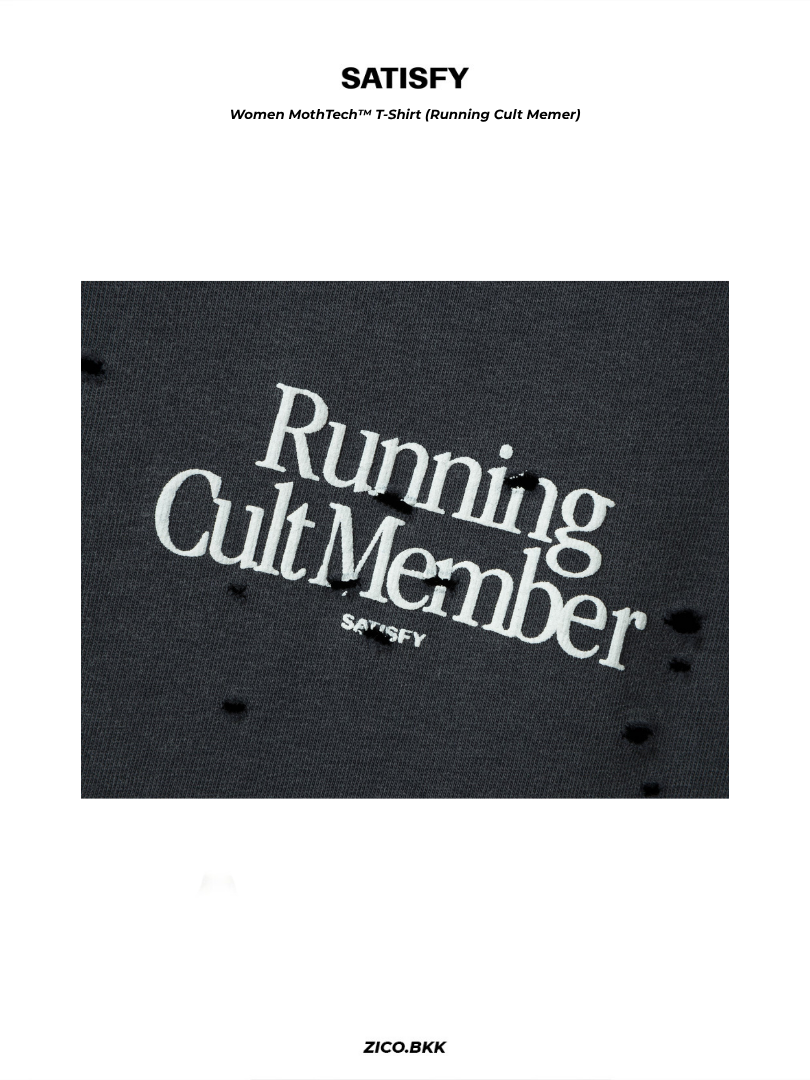 Satisfy MothTech™ T-Shirt (Running CultMember) - Women's