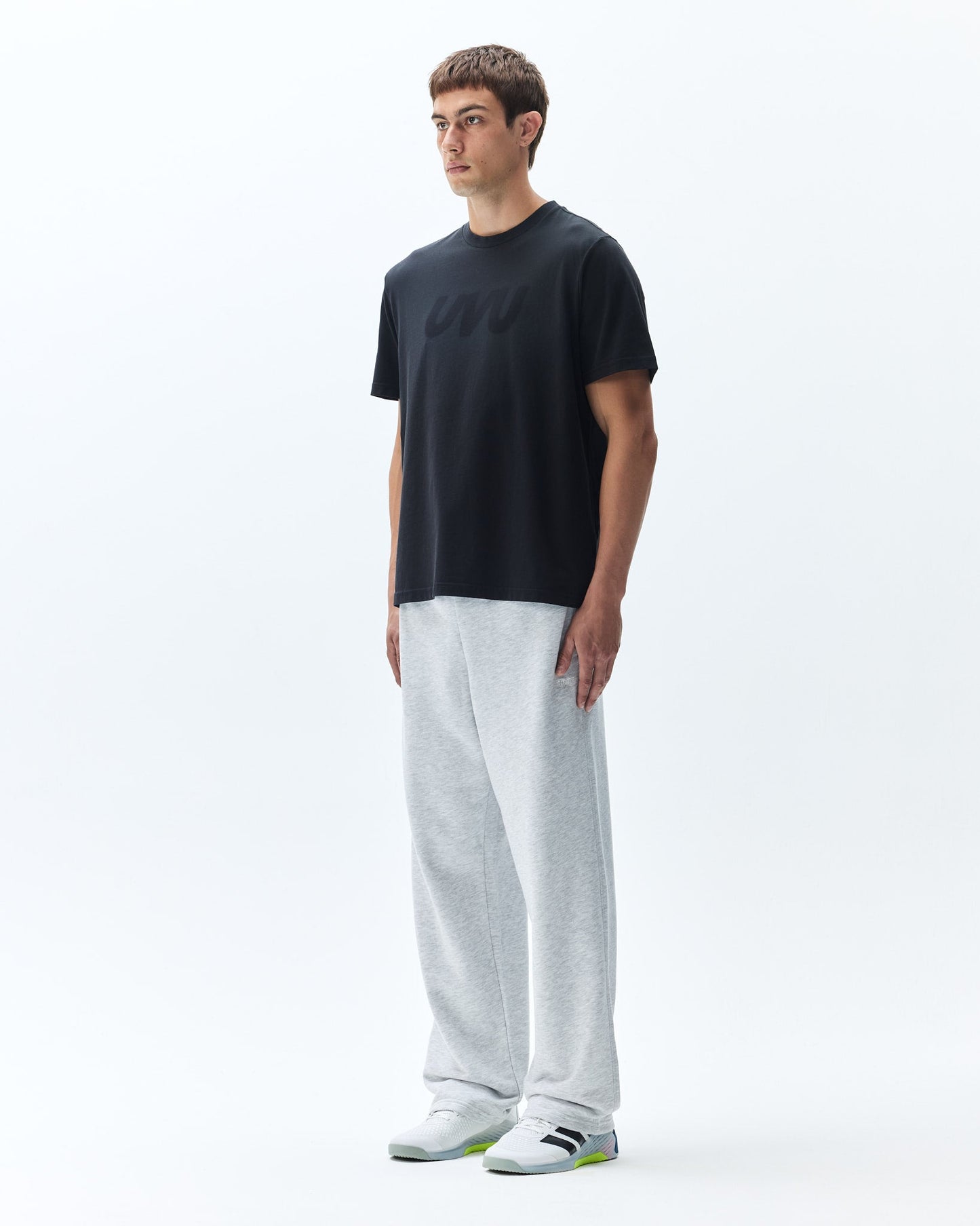 UVU T-Shirt Washed Black worn detail