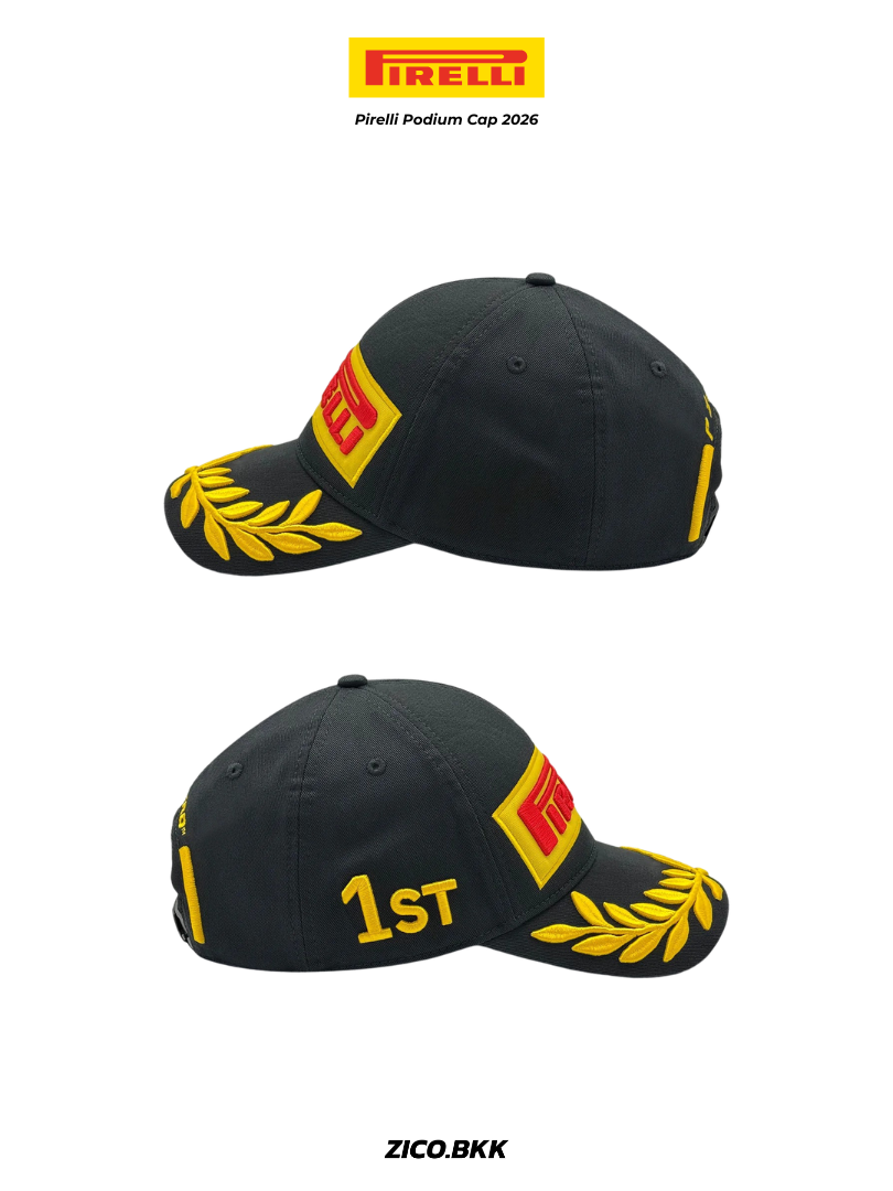 Pirelli Podium Cap 2026 - Pirelli Cap | ZICO.BKK