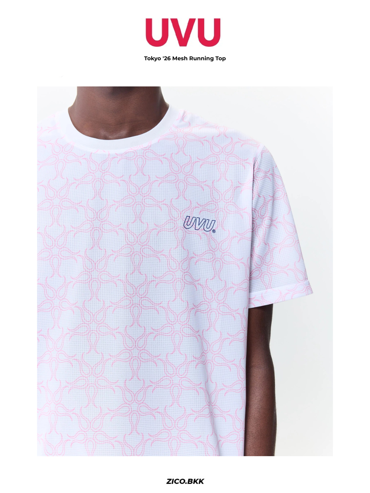 UVU Tokyo '26 Mesh Running Top