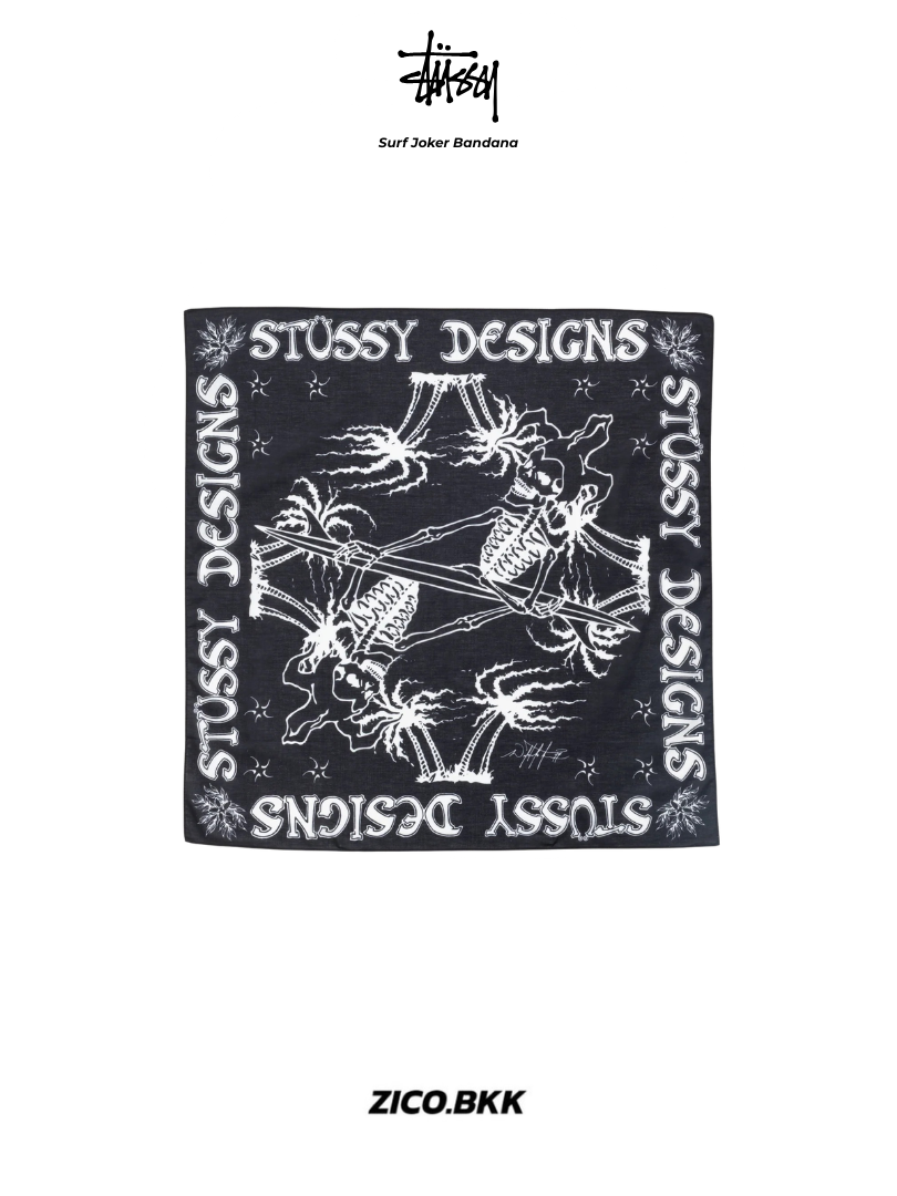 Stussy Surf Joker Bandana