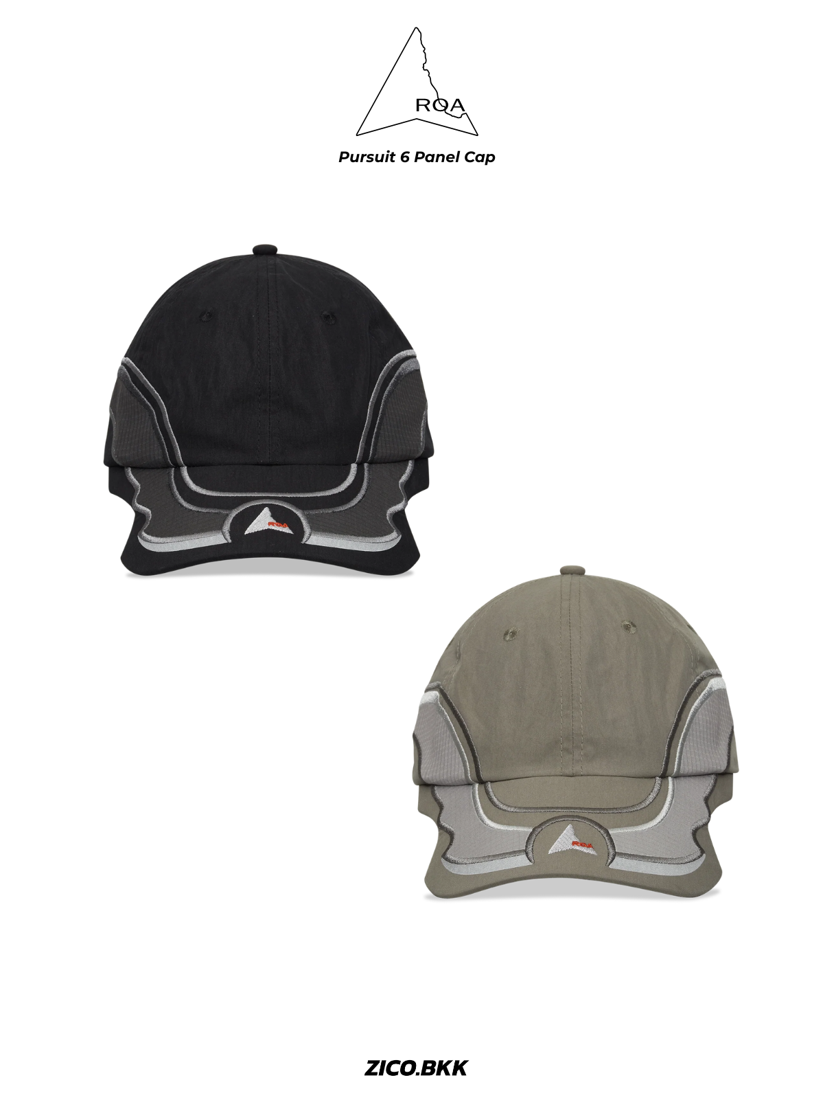 ROA Pursuit 6 Panel Cap - ROA Cap | ZICO.BKK