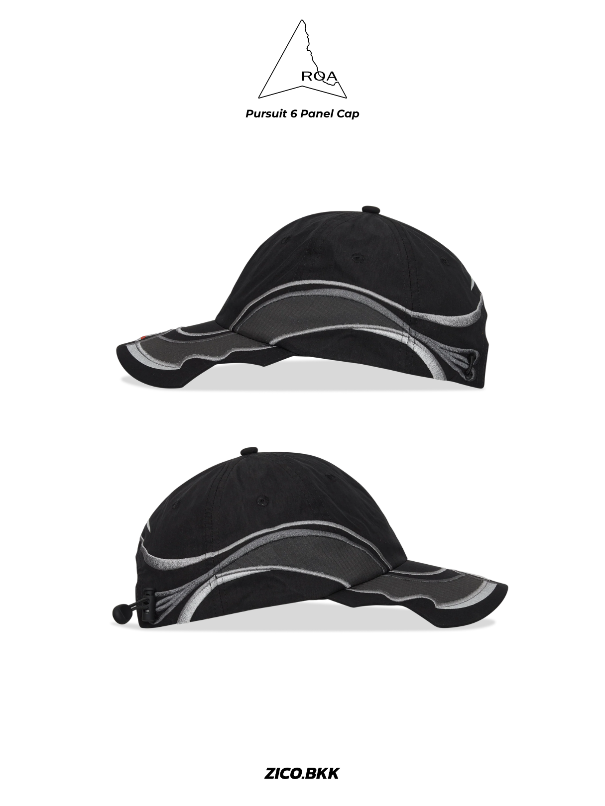 ROA Pursuit 6 Panel Cap - ROA Cap | ZICO.BKK