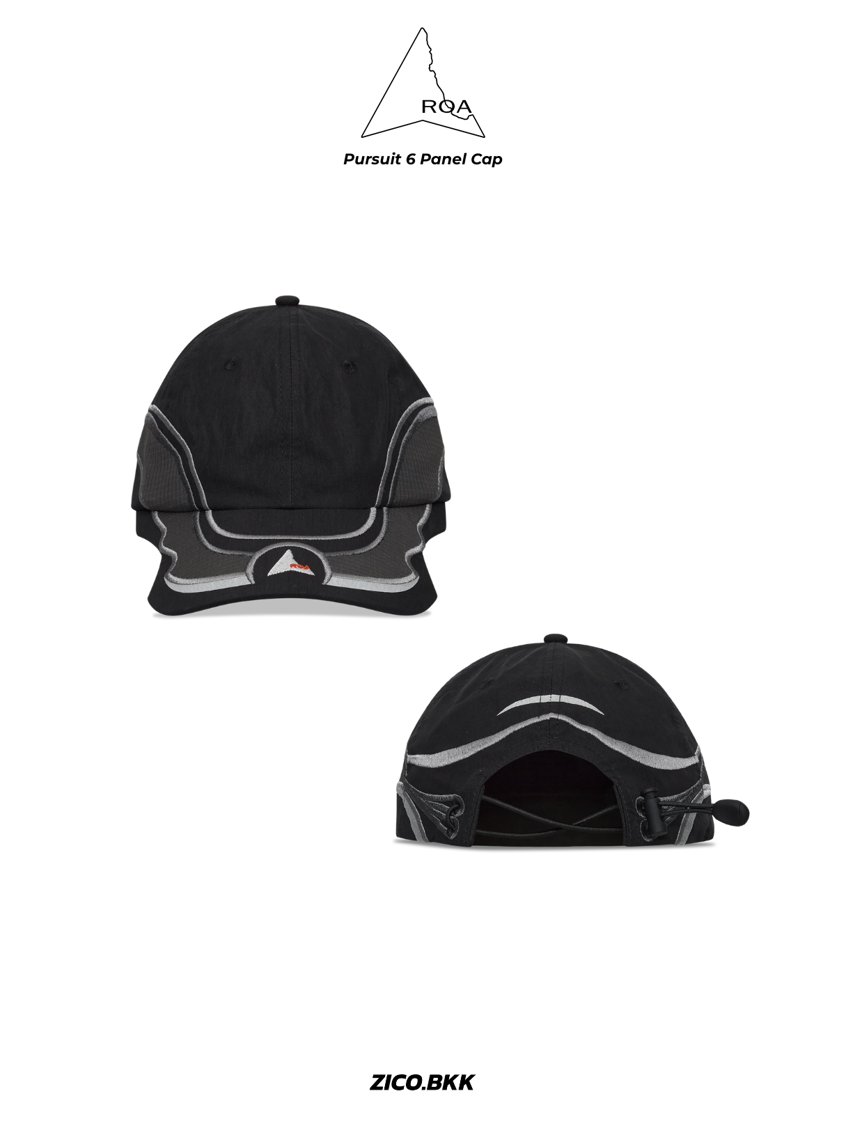ROA Pursuit 6 Panel Cap - ROA Cap | ZICO.BKK