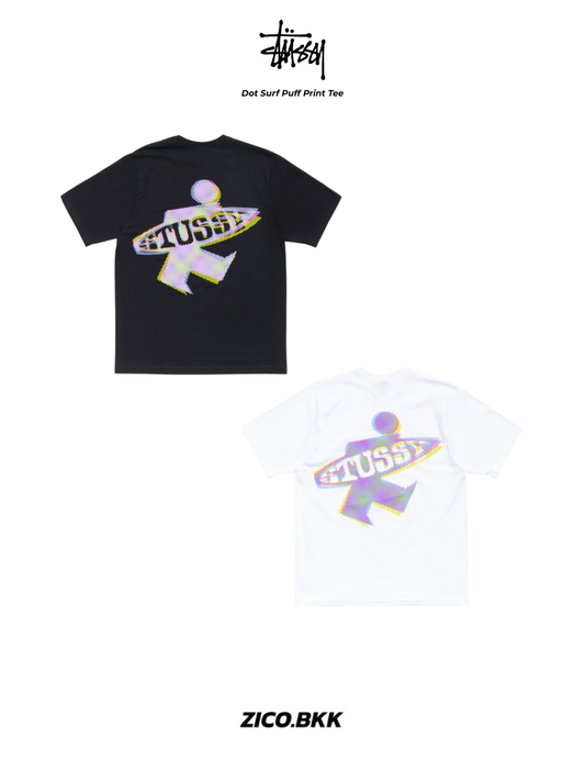 Stussy Dot Surf Puff Print Tee