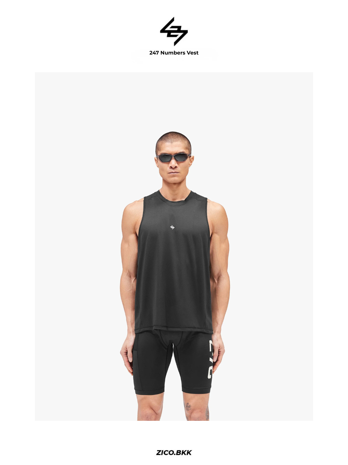 Represent 247 Numbers Vest - Represent Tank Top | ZICO.BKK