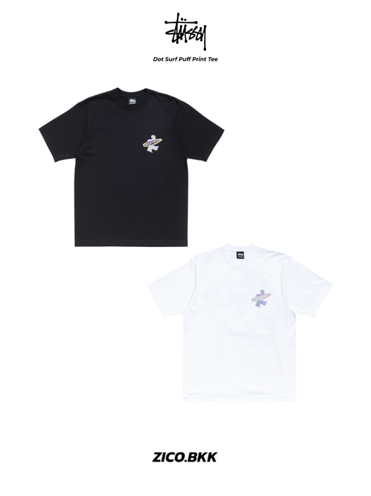 Stussy Dot Surf Puff Print Tee