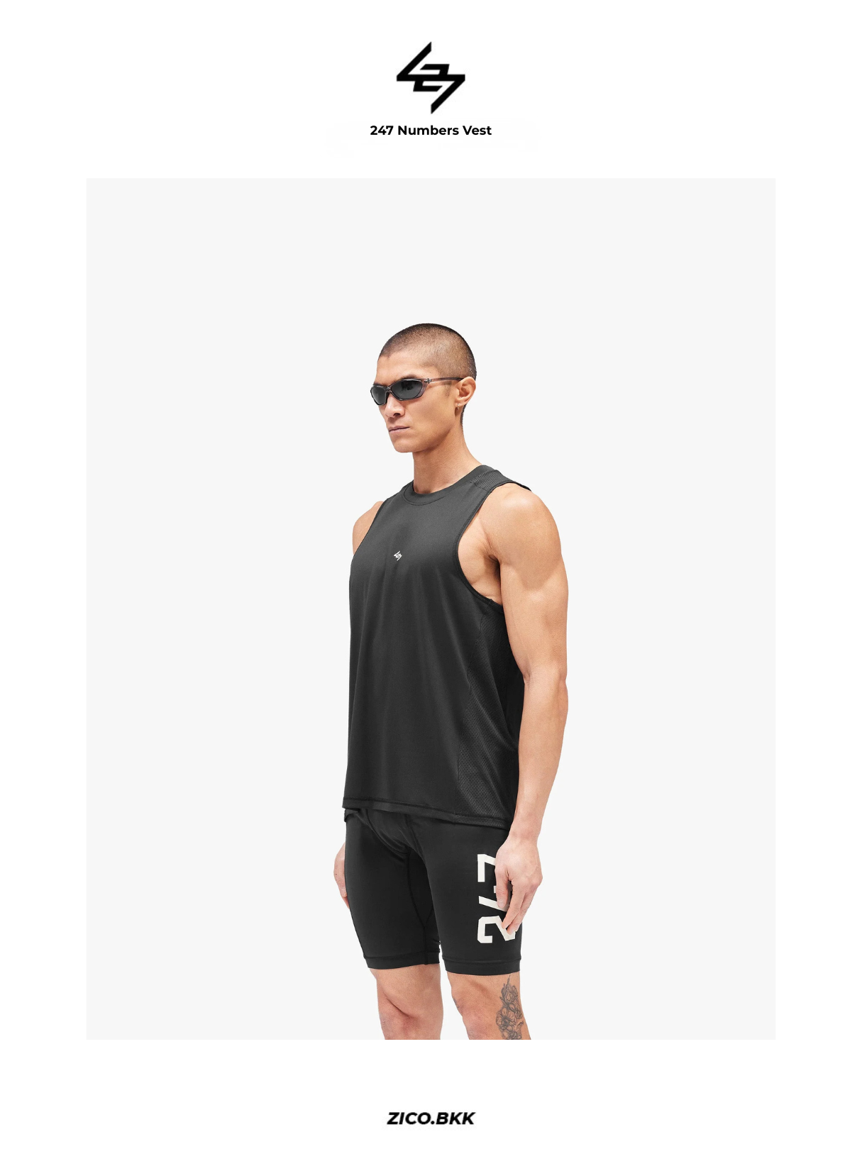 Represent 247 Numbers Vest - Represent Tank Top | ZICO.BKK