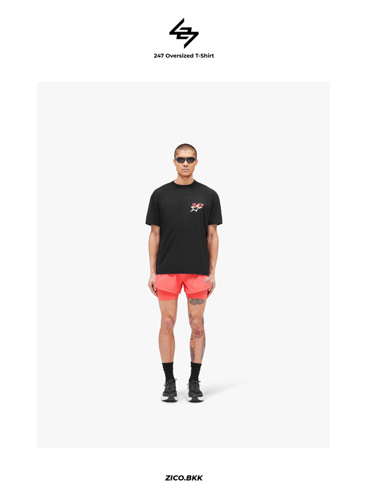 Represent Team 247 Star Oversized T-Shirt - Represent T-Shirt | ZICO.BKK
