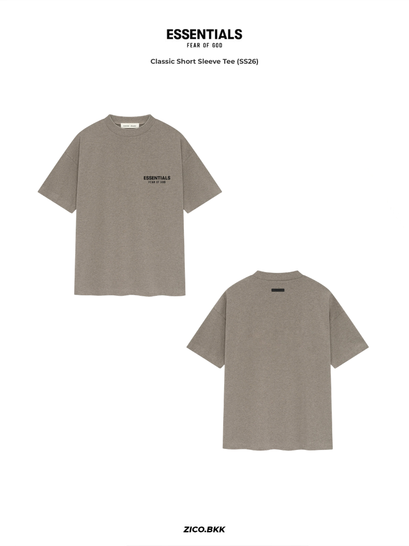 Essentials Classic Short Sleeve Tee (SS26)