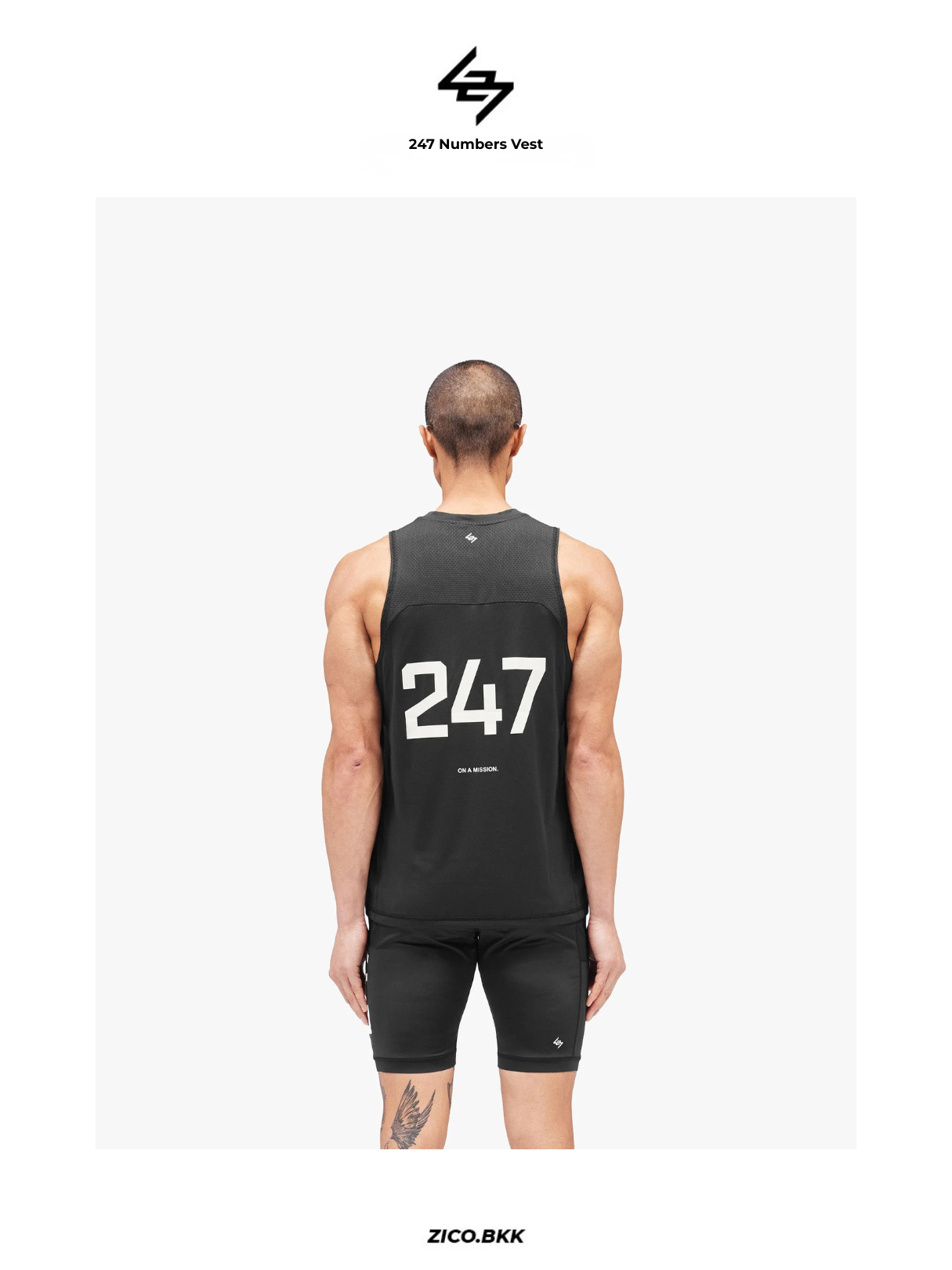 Represent 247 Numbers Vest - Represent Tank Top | ZICO.BKK