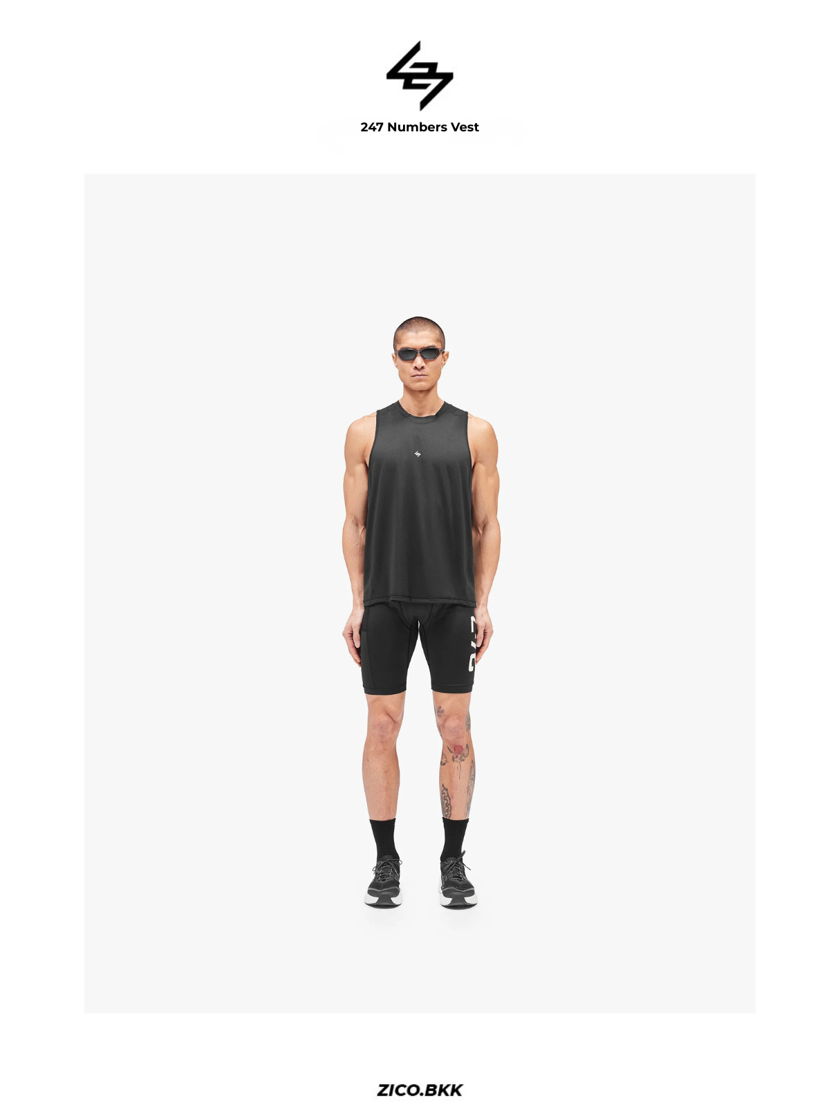 Represent 247 Numbers Vest - Represent Tank Top | ZICO.BKK